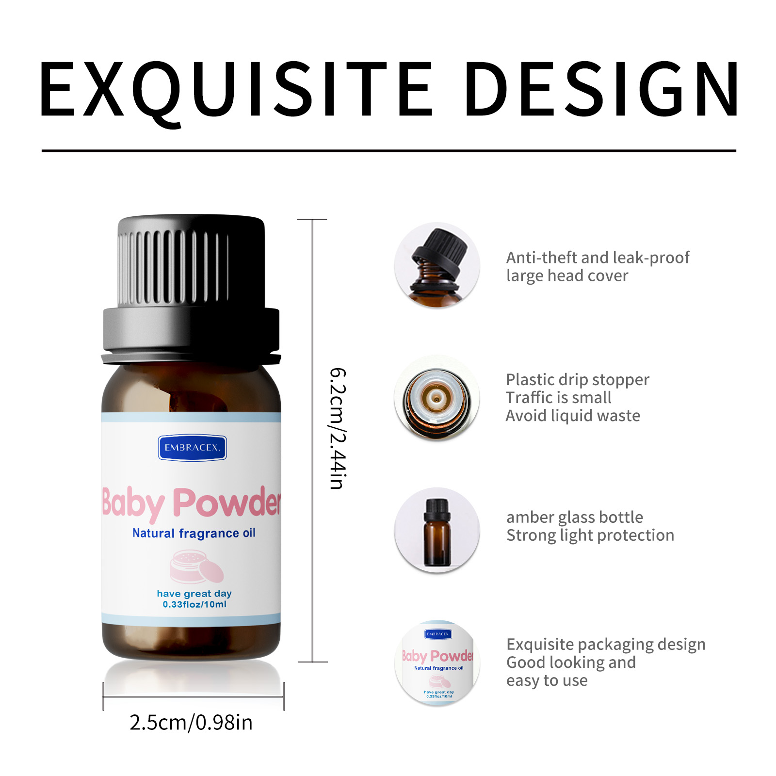 10ml Baby Poeder Geur Oliën La - Perfume Fragrance Oil recensie en prijs